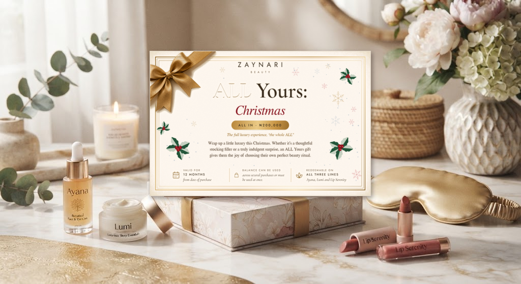Zaynari Beauty Gift Experiences