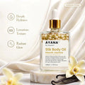 Pure Silk Body Oil with Dried Jasmine Extract