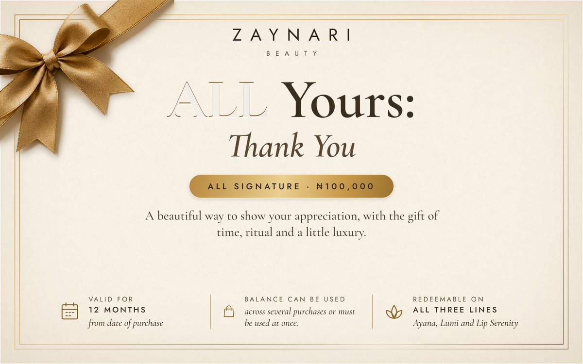 ALL Yours: Thank You