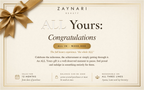 ALL Yours: Congratulations