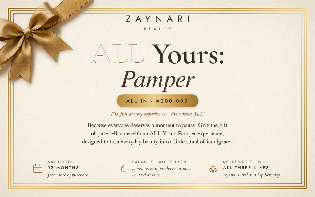 ALL Yours: Pamper