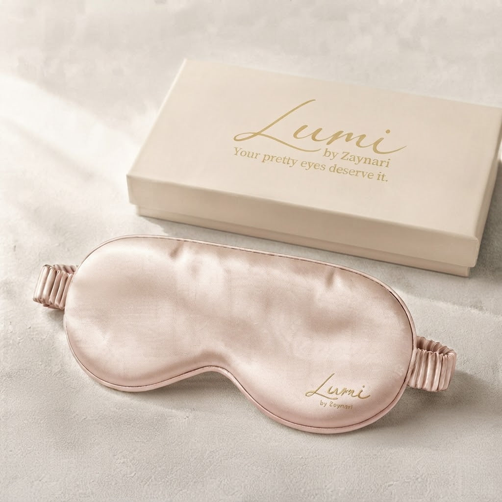 Luxury 100% Mulberry Silk Sleep Eye Mask