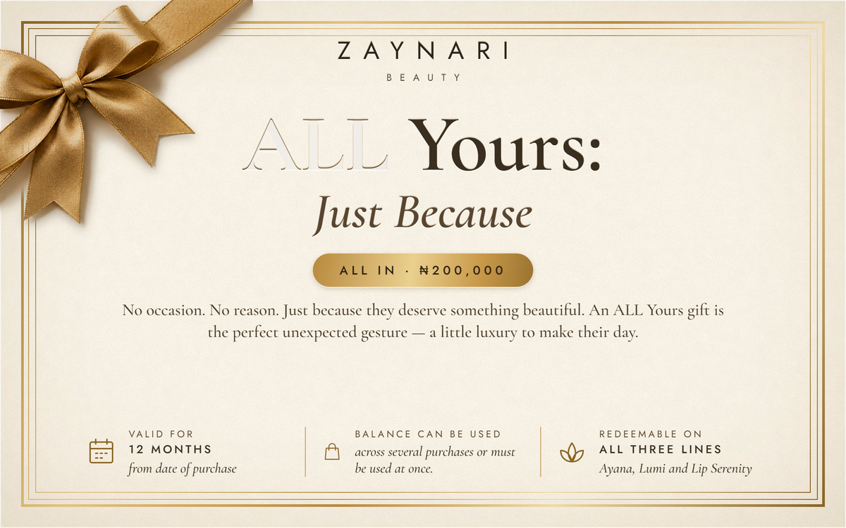 ALL Yours: Just Because