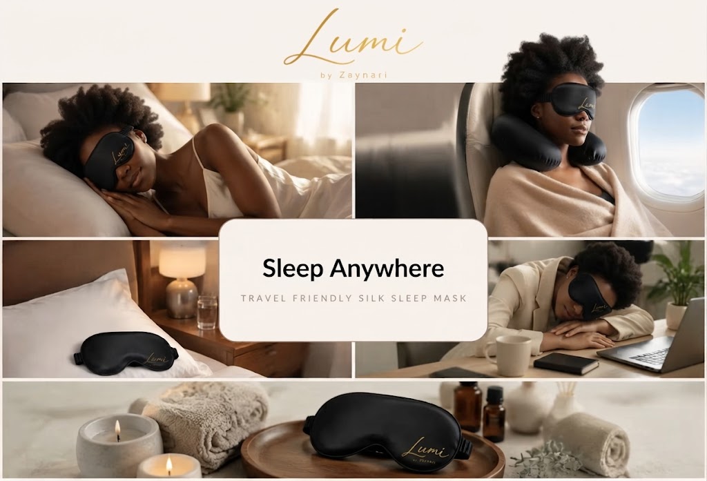 Luxury 100% Mulberry Silk Sleep Eye Mask